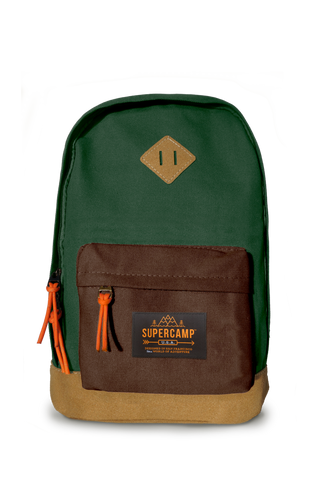 Backpack - Forest Green / Dark Brown