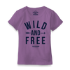 Wild and Free - Girl's Tee